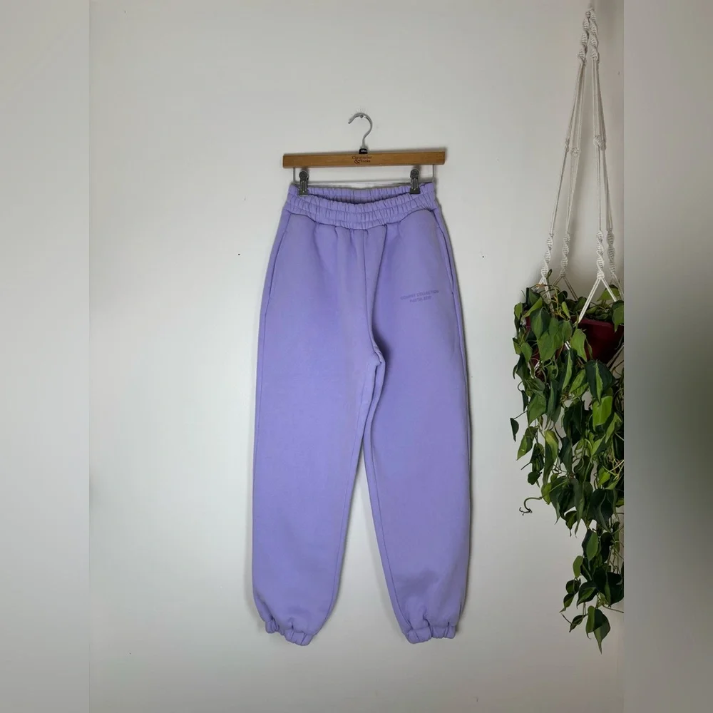 Comfrt Pastel Collection Sweatpants In Lavender - Picture 4 of 10